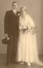 1935 Huwelijksfoto Bouwe Jongma en Rimie de Haan