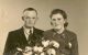 1948 Trouwfoto van Tjerk Hooghiemstra en Margaretha Swart